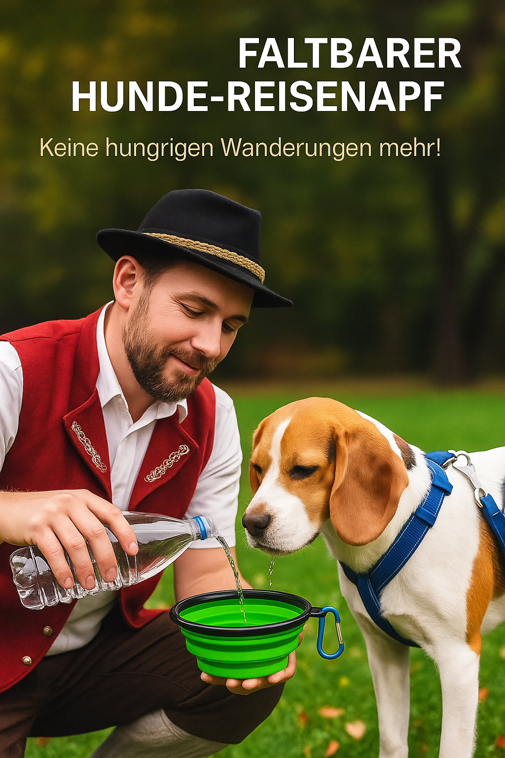 Faltbarer Hundenapf