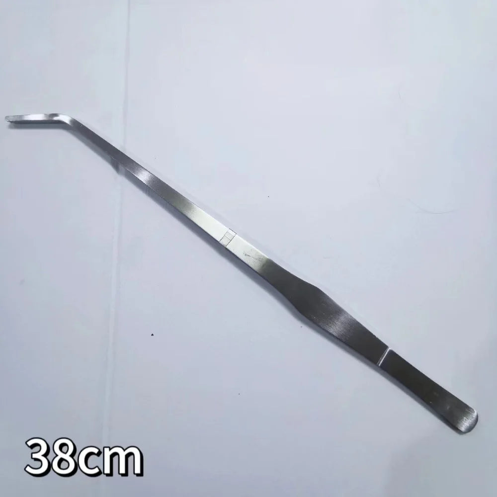 Aquarium Pinzette aus Edelstahl – 27/38/48 cm | Gerade & gebogene Pinzette für Aquascaping & Fütterung