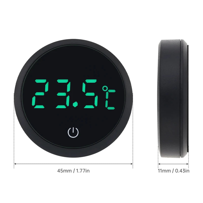 Kabelloses Digitales Aquarium-Thermometer – LED-Display & Touch-Funktion | Temperaturmessung 0–60 °C