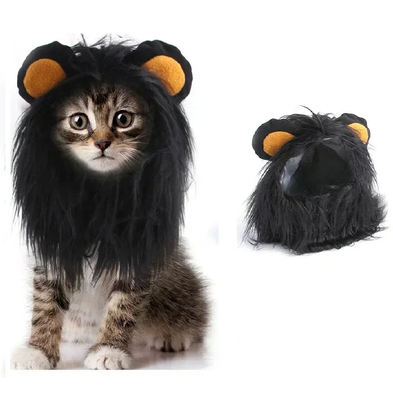🦁🐾 Löwenmähne für Katzen & Hunde – Lustige Verkleidung für Halloween, Weihnachten & Partys