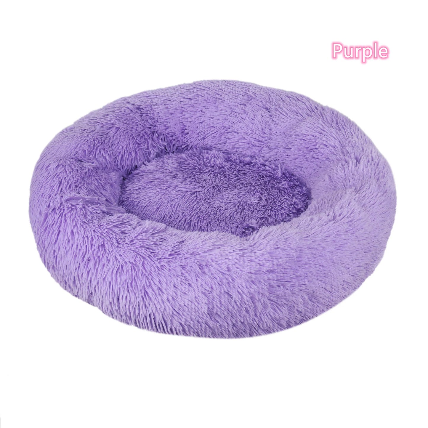 Katzenbett „Donut“ – Super Weich, Waschbar & Beruhigend, Plüsch-Haustierbett in 5 Größen (S–XXL)