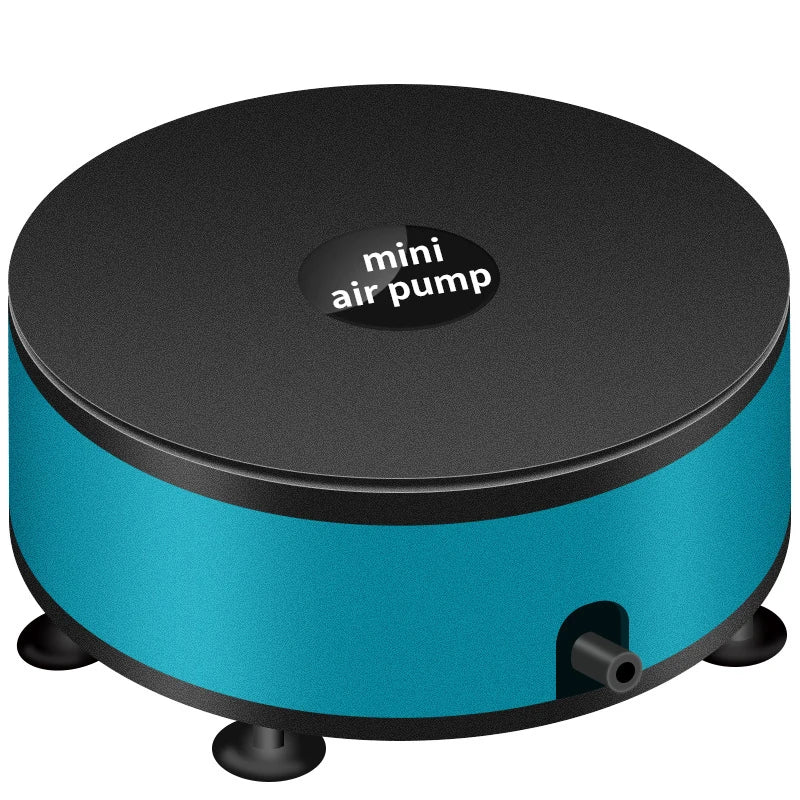 Ultraleise Aquarium Luftpumpe 220V – Mini Sauerstoffpumpe 1,5W | Für Aquarien & Fischbecken