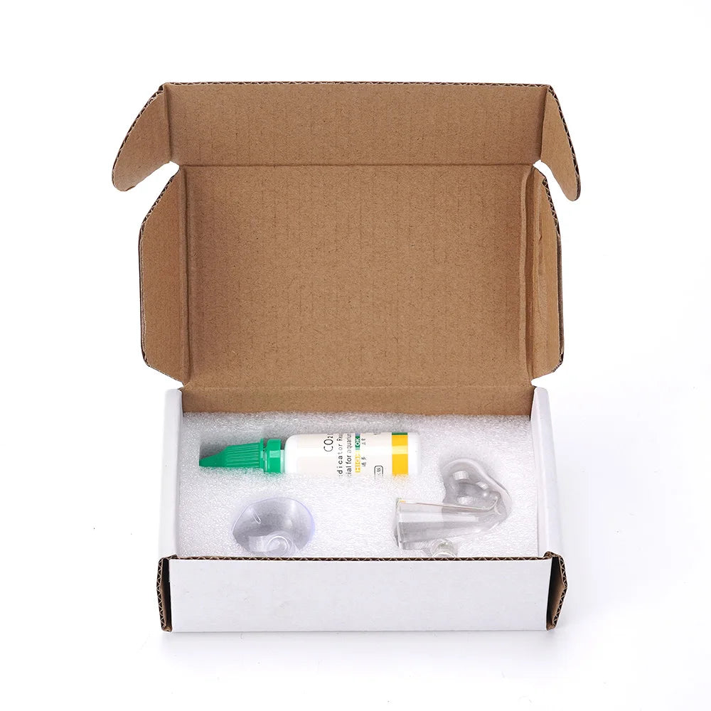 Aquarium CO₂-Testlösung 15 ml – CO₂ Indikator für Drop Checker | Langzeitüberwachung für Aquarienpflanzen & Fische