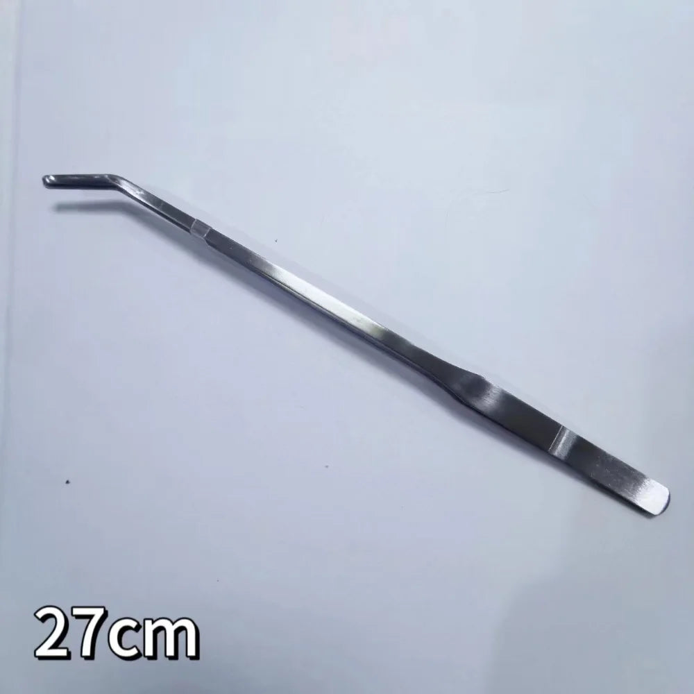 Aquarium Pinzette aus Edelstahl – 27/38/48 cm | Gerade & gebogene Pinzette für Aquascaping & Fütterung
