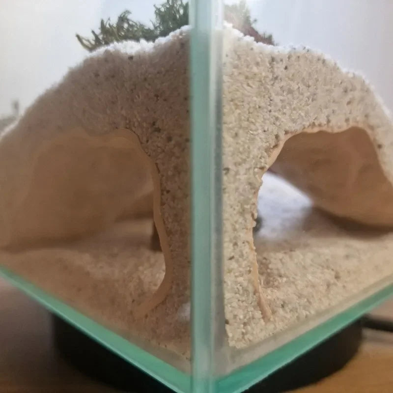 3D-gedruckte Aquarium-Höhle aus PETG – Unterwasser-Versteck für Fische, Garnelen & Reptilien | Dekoration & Unterschlupf