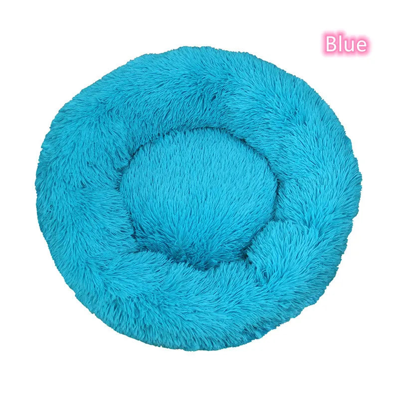 Katzenbett „Donut“ – Super Weich, Waschbar & Beruhigend, Plüsch-Haustierbett in 5 Größen (S–XXL)