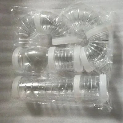 Hamster Tunnel-Set – U-förmige Kunststoffröhren für Käfigerweiterung & Spielspaß | DIY Röhrensystem für Goldhamster