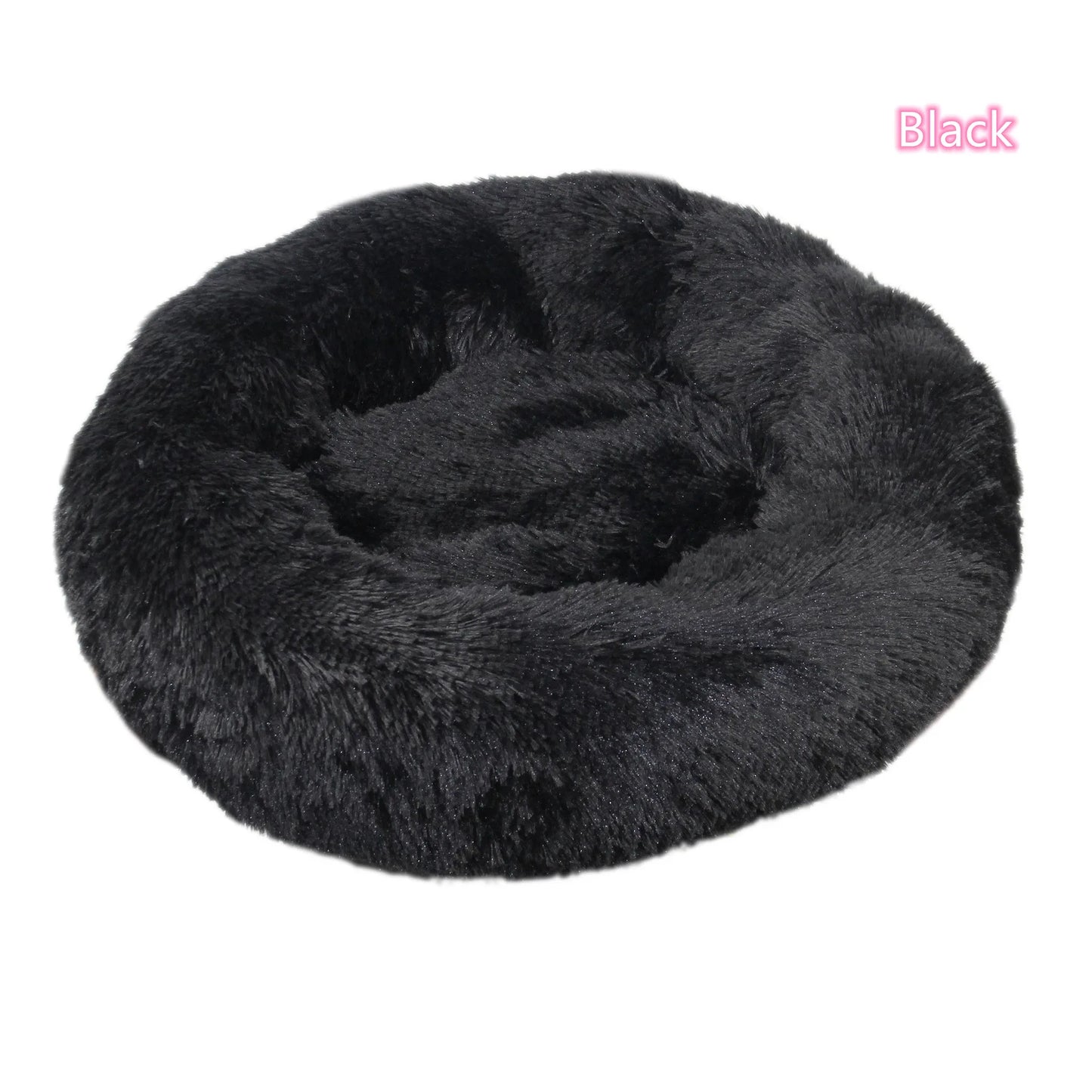 Katzenbett „Donut“ – Super Weich, Waschbar & Beruhigend, Plüsch-Haustierbett in 5 Größen (S–XXL)