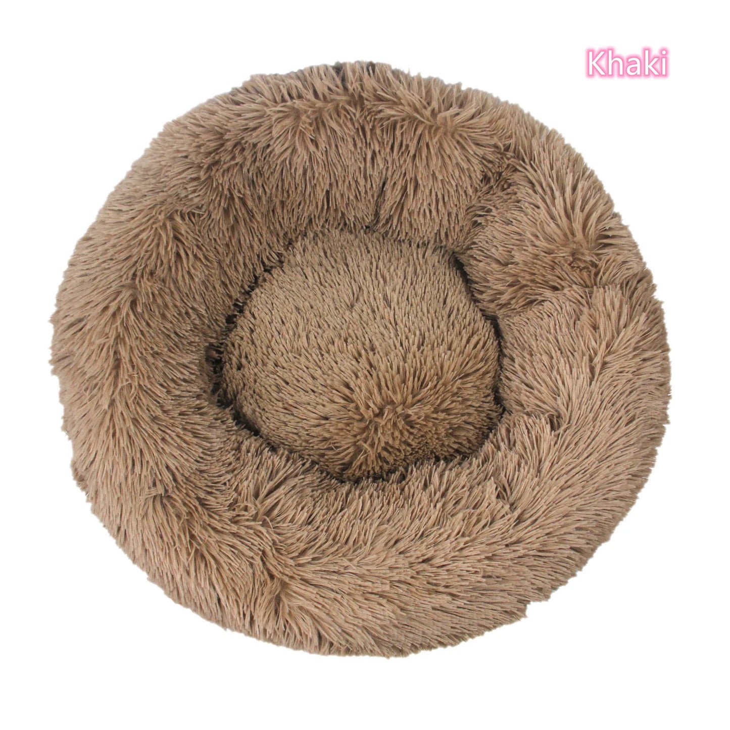 Katzenbett „Donut“ – Super Weich, Waschbar & Beruhigend, Plüsch-Haustierbett in 5 Größen (S–XXL)