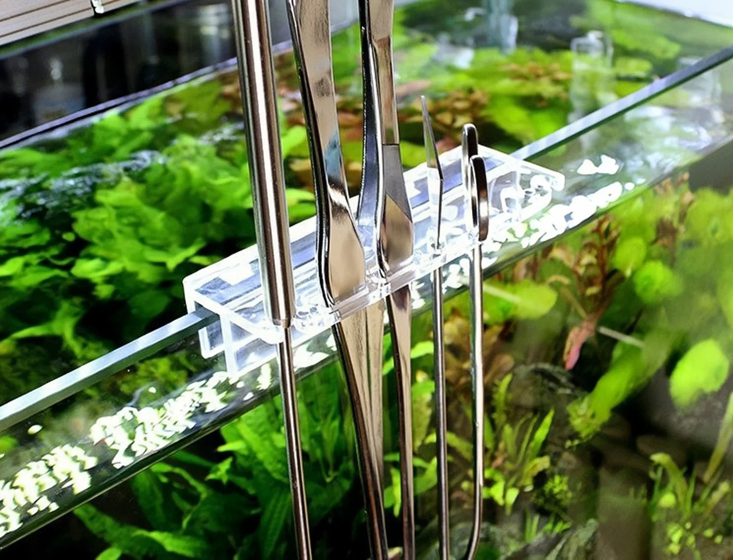Aquarium Accessories Hard Stainless Steel Aquarium Tool Scissor Tweezers Plants Wave Scissors Fish Tank Shovels Cleaner Supplies