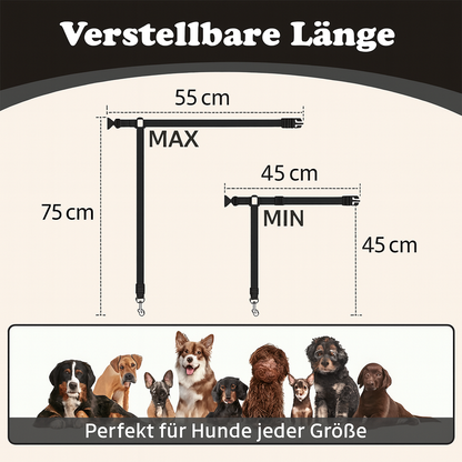 Verstellbarer Sicherheitsgurt für Hunde