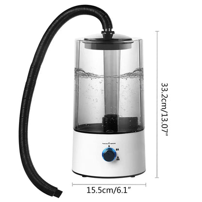 4L Capacity Reptile Humidifier, 110V Pet Humidifier Mist4L Reptilien-Luftbefeuchter – Terrarium Nebelmaschine mit Teleskopschlauch & 3 Sprühstufen | Für Reptilien & Amphibien with Telescopic Hose, Reptile Humidifier Machine for Home, Pet Store