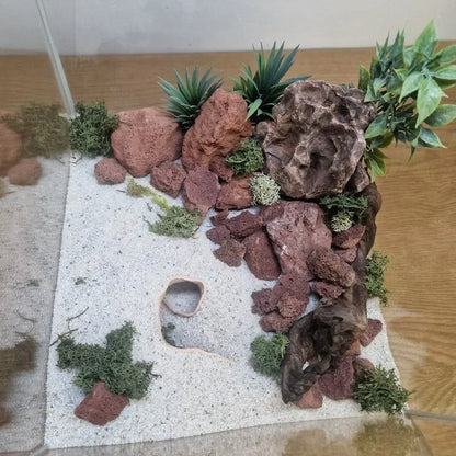 3D-gedruckte Aquarium-Höhle aus PETG – Unterwasser-Versteck für Fische, Garnelen & Reptilien | Dekoration & Unterschlupf