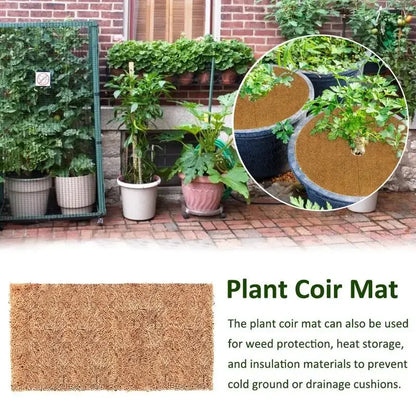 Reptilien-Kokosfaser-Matte – Natürliche Kokos-Coir Unterlage für Terrarien, Schildkröten, Echsen, Schlangen & Pflanzen