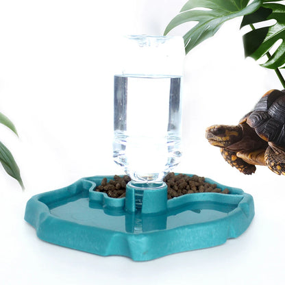 Reptilien-Futternapf – Futter- & Wasserschale für Schildkröten, Echsen & Amphibien | Leicht zu reinigen