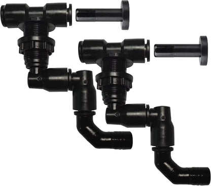 Reptilien Nebeldüse & Bewässerungs-Connector – Slip-Lock Sprinkler für Terrarien, Aquarien & Gewächshäuser