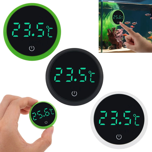 Kabelloses Digitales Aquarium-Thermometer – LED-Display & Touch-Funktion | Temperaturmessung 0–60 °C