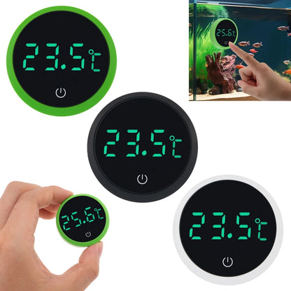 Kabelloses Digitales Aquarium-Thermometer – LED-Display & Touch-Funktion | Temperaturmessung 0–60 °C