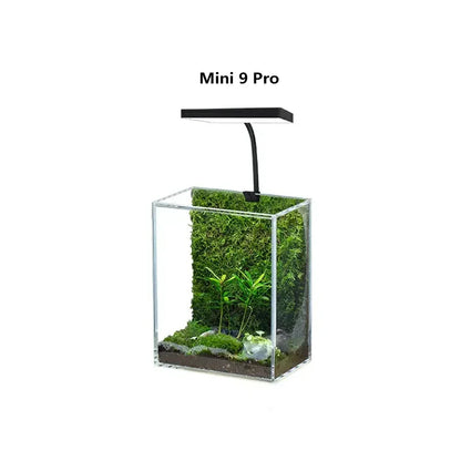 WEEK AQUA Mini 9 PRO – USB Aquarium LED Lampe | Vollspektrum Pflanzenlicht mit Bluetooth & App-Steuerung