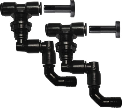 Reptilien Nebeldüse & Bewässerungs-Connector – Slip-Lock Sprinkler für Terrarien, Aquarien & Gewächshäuser
