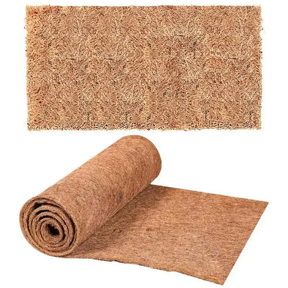 Reptilien-Kokosfaser-Matte – Natürliche Kokos-Coir Unterlage für Terrarien, Schildkröten, Echsen, Schlangen & Pflanzen